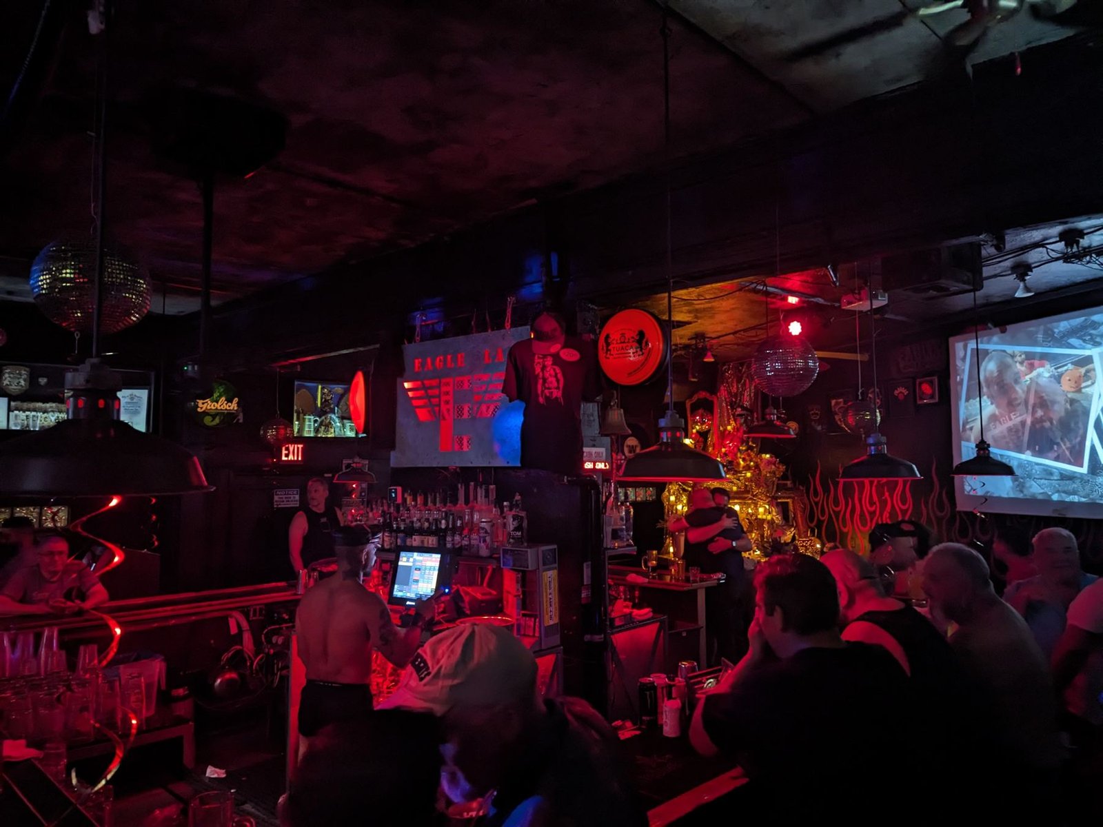 Interior de Penumbra, luz baja